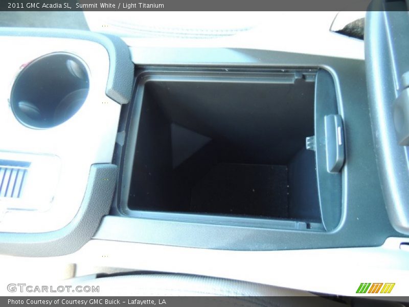 Summit White / Light Titanium 2011 GMC Acadia SL