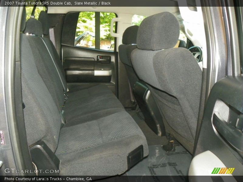 Slate Metallic / Black 2007 Toyota Tundra SR5 Double Cab