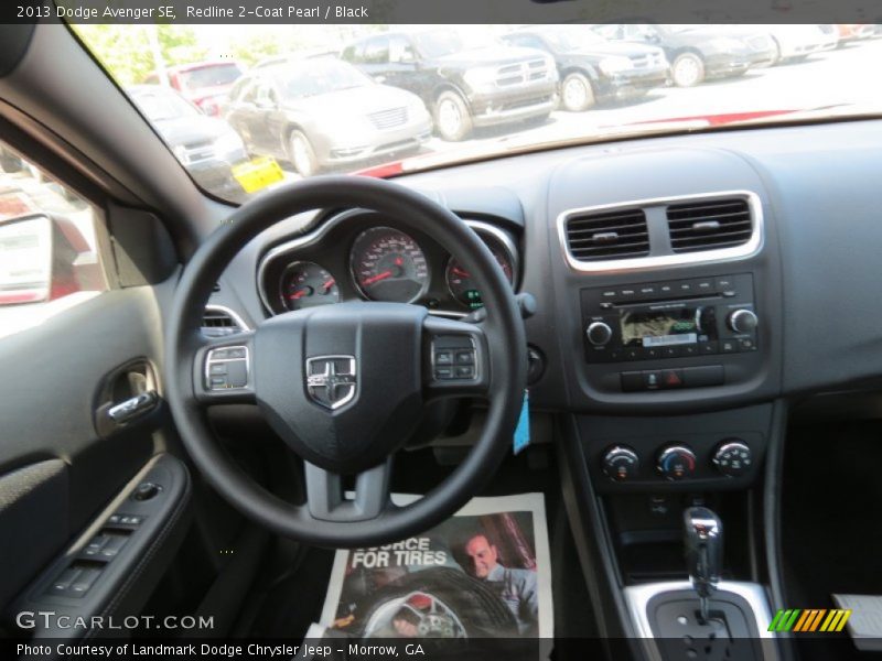Redline 2-Coat Pearl / Black 2013 Dodge Avenger SE
