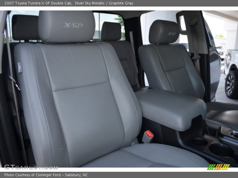 Silver Sky Metallic / Graphite Gray 2007 Toyota Tundra X-SP Double Cab