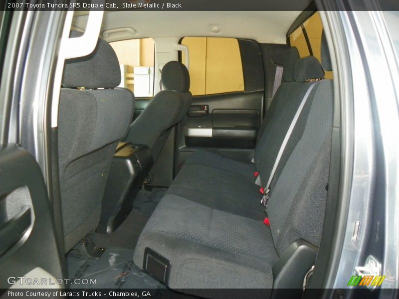 Slate Metallic / Black 2007 Toyota Tundra SR5 Double Cab