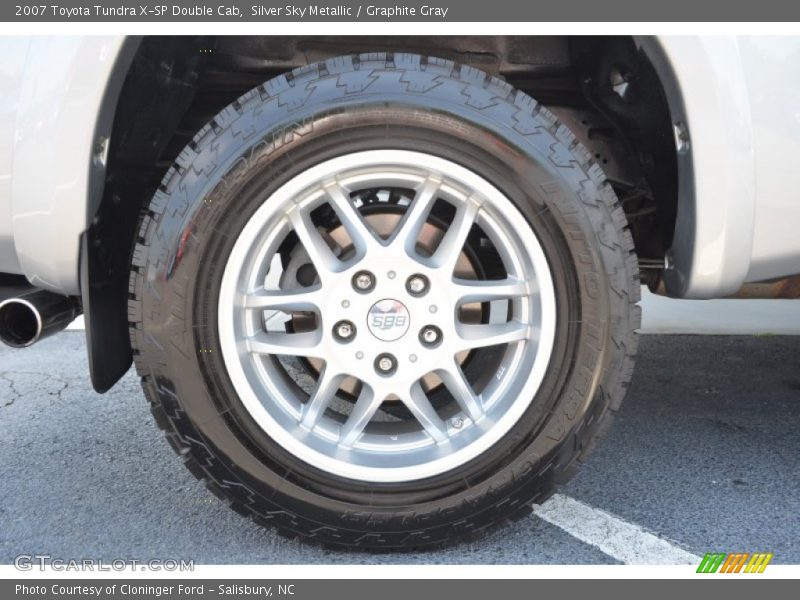 Silver Sky Metallic / Graphite Gray 2007 Toyota Tundra X-SP Double Cab