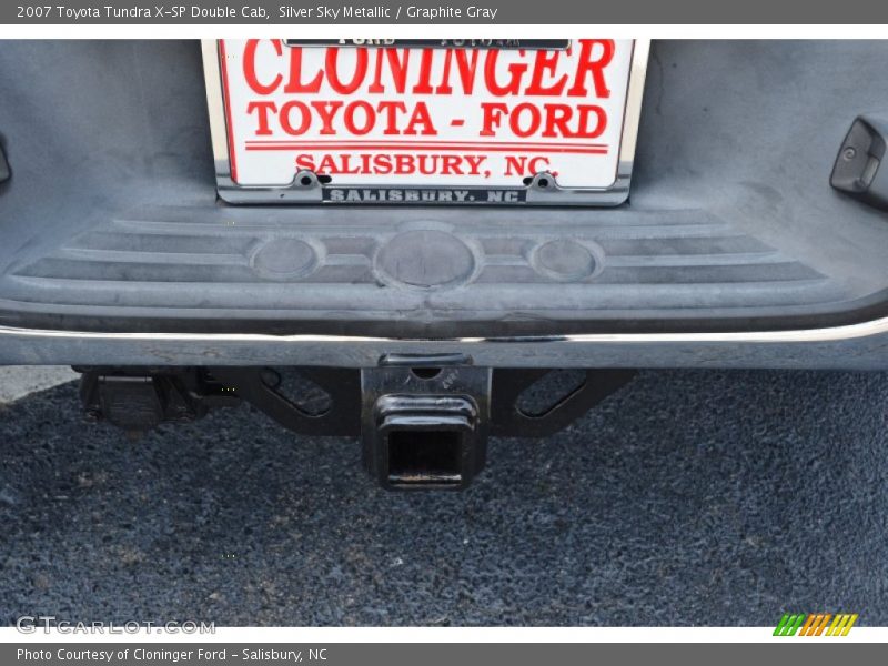 Silver Sky Metallic / Graphite Gray 2007 Toyota Tundra X-SP Double Cab