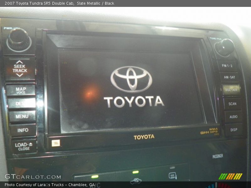 Slate Metallic / Black 2007 Toyota Tundra SR5 Double Cab