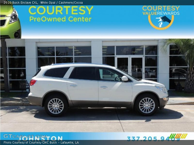 White Opal / Cashmere/Cocoa 2010 Buick Enclave CXL