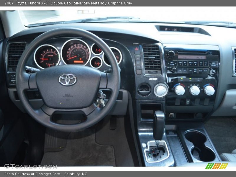 Silver Sky Metallic / Graphite Gray 2007 Toyota Tundra X-SP Double Cab