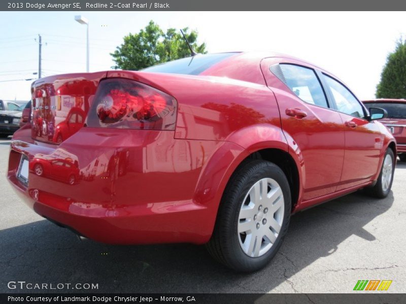 Redline 2-Coat Pearl / Black 2013 Dodge Avenger SE