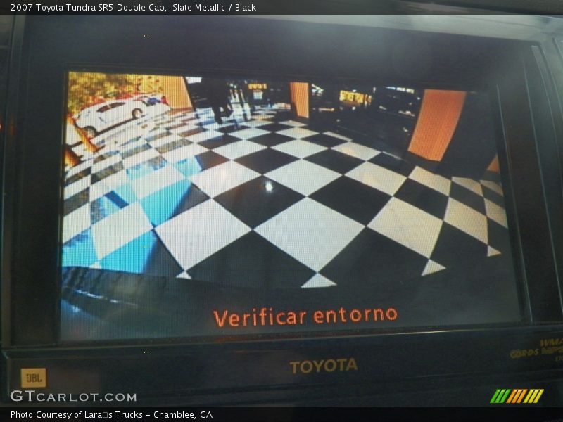 Slate Metallic / Black 2007 Toyota Tundra SR5 Double Cab