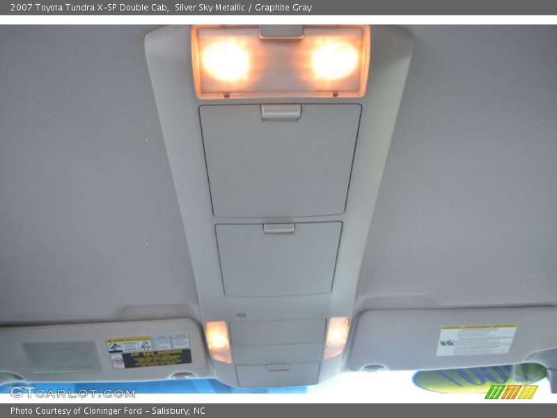Silver Sky Metallic / Graphite Gray 2007 Toyota Tundra X-SP Double Cab