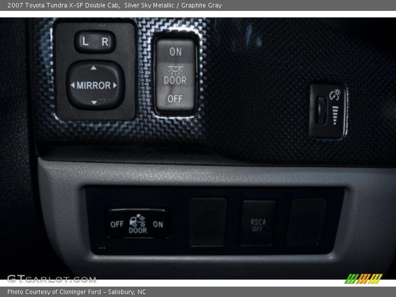 Silver Sky Metallic / Graphite Gray 2007 Toyota Tundra X-SP Double Cab