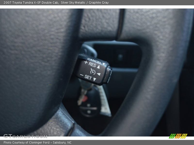 Silver Sky Metallic / Graphite Gray 2007 Toyota Tundra X-SP Double Cab