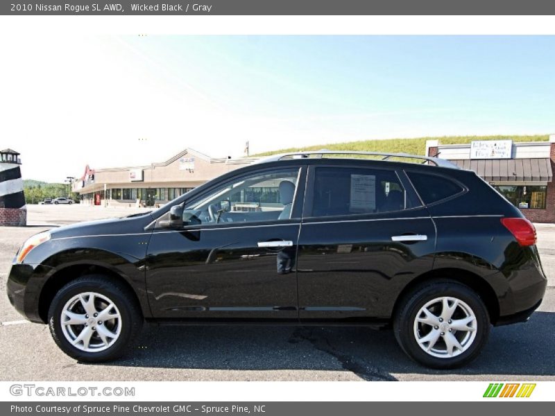  2010 Rogue SL AWD Wicked Black