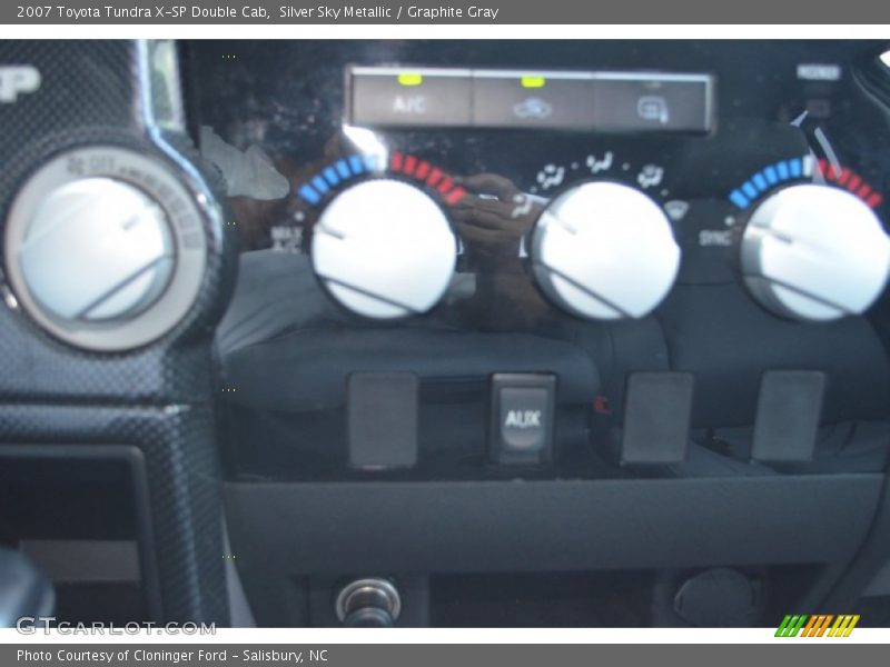 Silver Sky Metallic / Graphite Gray 2007 Toyota Tundra X-SP Double Cab