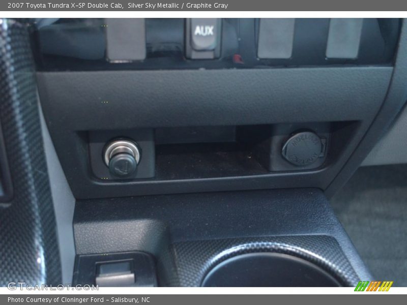 Silver Sky Metallic / Graphite Gray 2007 Toyota Tundra X-SP Double Cab