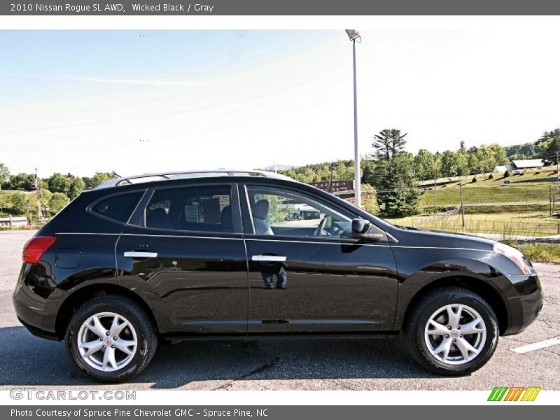 2010 Rogue SL AWD Wicked Black