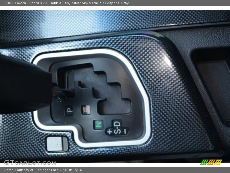  2007 Tundra X-SP Double Cab 5 Speed Automatic Shifter