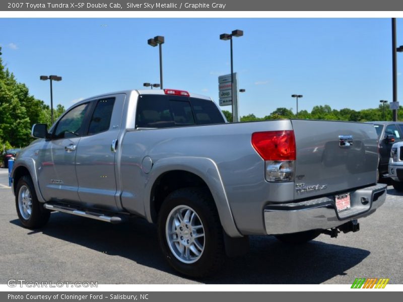 Silver Sky Metallic / Graphite Gray 2007 Toyota Tundra X-SP Double Cab
