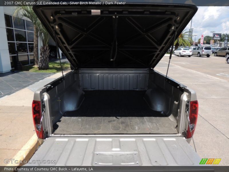 Silver Birch Metallic / Dark Pewter 2007 GMC Canyon SLE Extended Cab