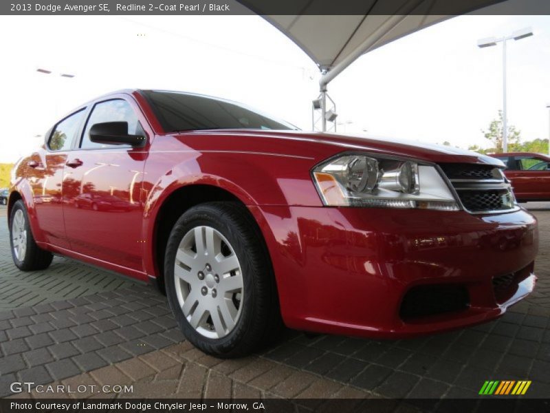 Redline 2-Coat Pearl / Black 2013 Dodge Avenger SE