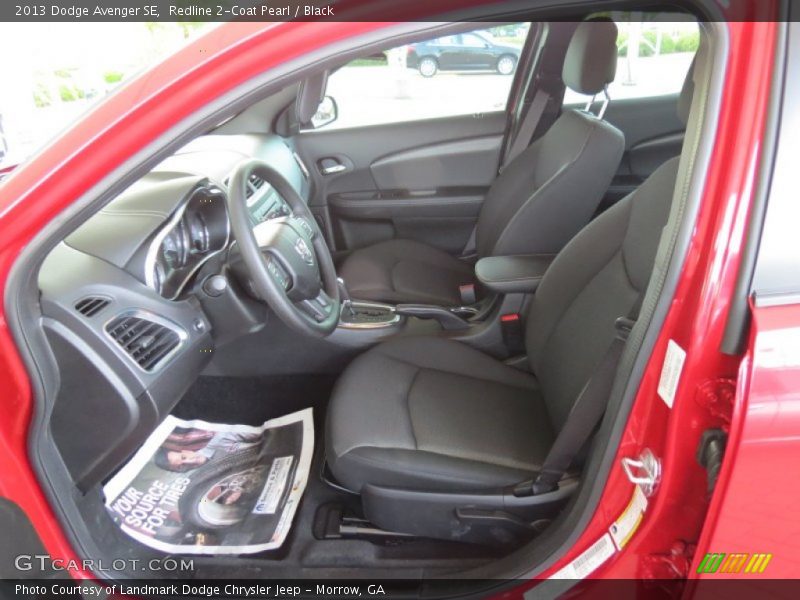 Redline 2-Coat Pearl / Black 2013 Dodge Avenger SE