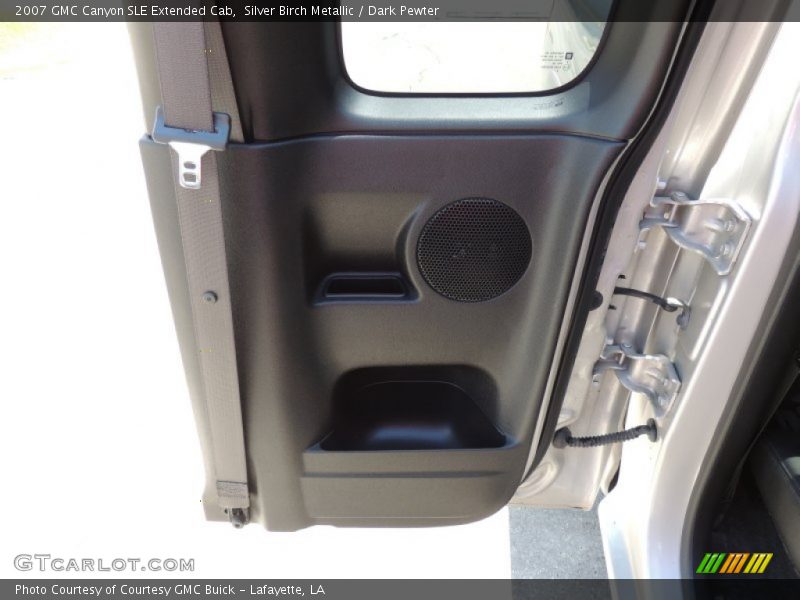 Silver Birch Metallic / Dark Pewter 2007 GMC Canyon SLE Extended Cab