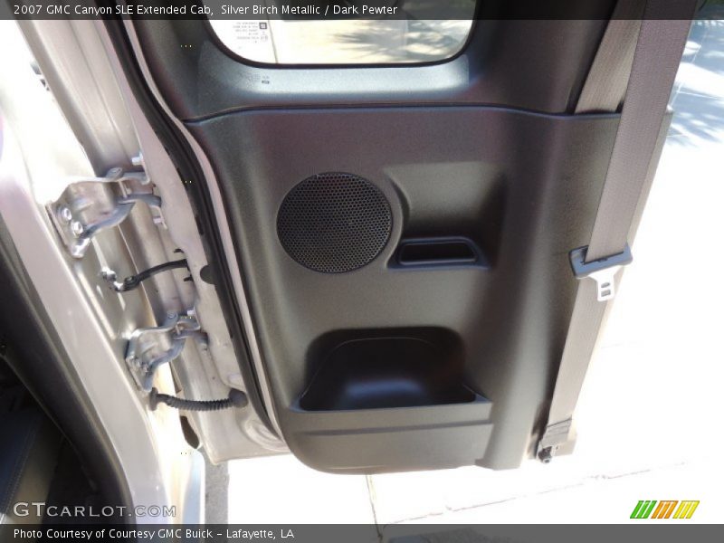Silver Birch Metallic / Dark Pewter 2007 GMC Canyon SLE Extended Cab