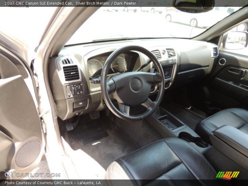 Dark Pewter Interior - 2007 Canyon SLE Extended Cab 