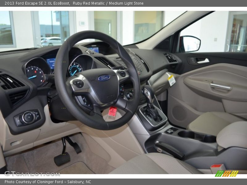 Ruby Red Metallic / Medium Light Stone 2013 Ford Escape SE 2.0L EcoBoost