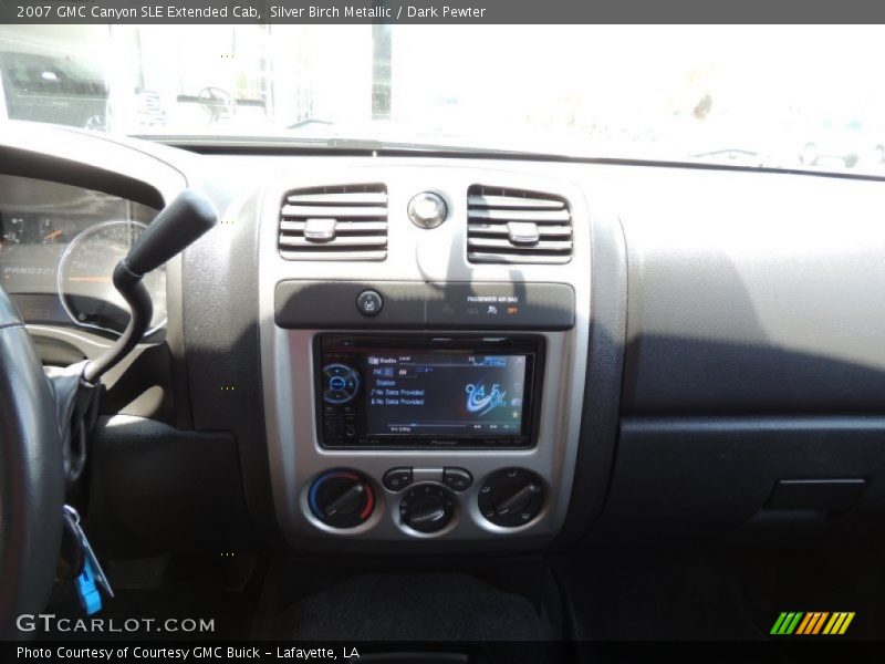 Silver Birch Metallic / Dark Pewter 2007 GMC Canyon SLE Extended Cab