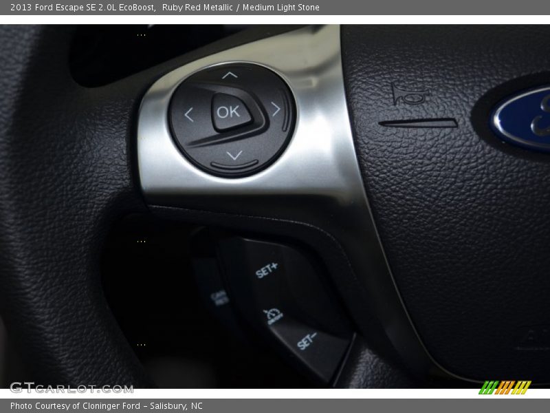 Ruby Red Metallic / Medium Light Stone 2013 Ford Escape SE 2.0L EcoBoost