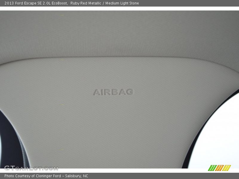 Ruby Red Metallic / Medium Light Stone 2013 Ford Escape SE 2.0L EcoBoost