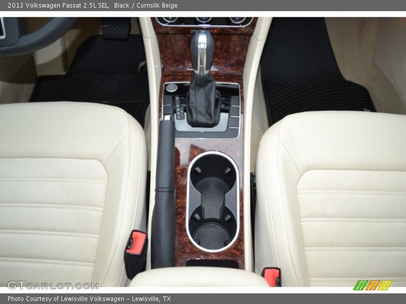 Black / Cornsilk Beige 2013 Volkswagen Passat 2.5L SEL