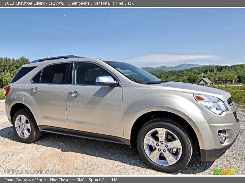  2013 Equinox LTZ AWD Champagne Silver Metallic