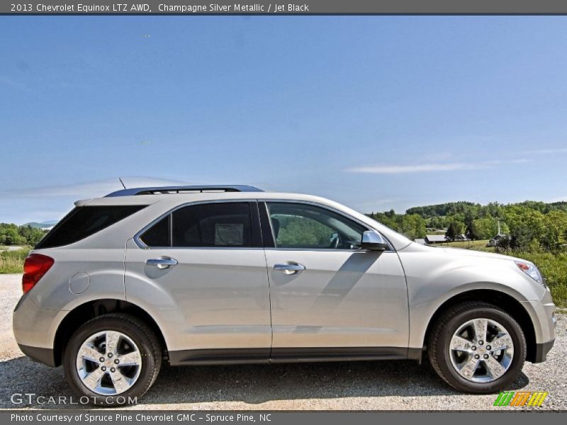  2013 Equinox LTZ AWD Champagne Silver Metallic