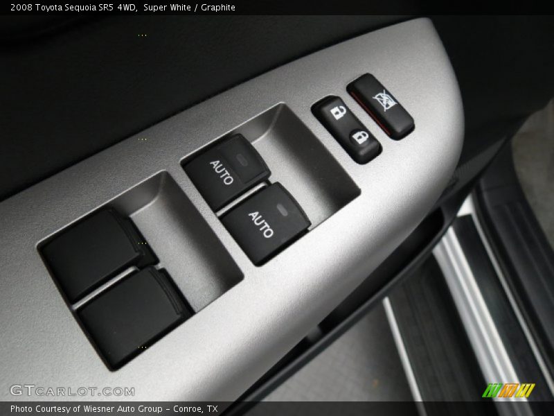 Super White / Graphite 2008 Toyota Sequoia SR5 4WD