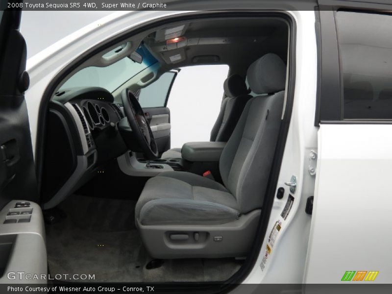 Super White / Graphite 2008 Toyota Sequoia SR5 4WD