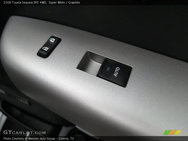 Super White / Graphite 2008 Toyota Sequoia SR5 4WD