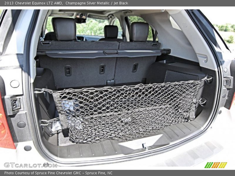 Champagne Silver Metallic / Jet Black 2013 Chevrolet Equinox LTZ AWD
