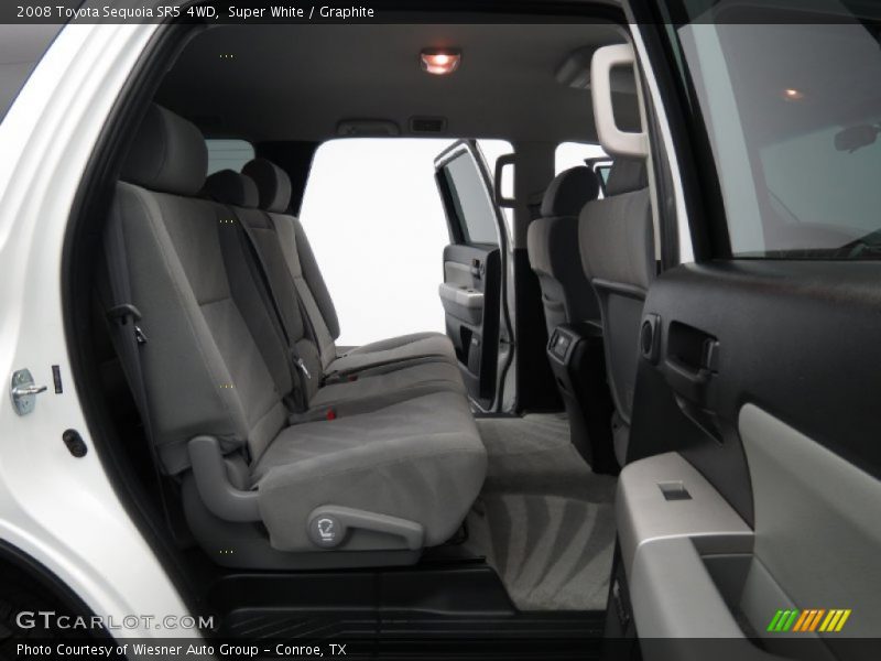 Super White / Graphite 2008 Toyota Sequoia SR5 4WD