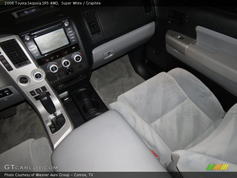 Super White / Graphite 2008 Toyota Sequoia SR5 4WD