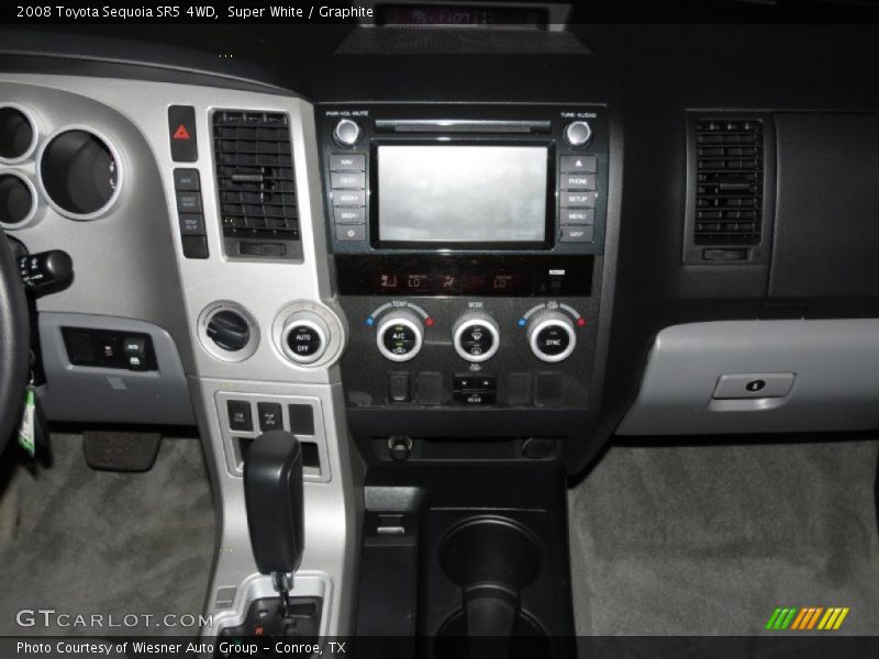 Super White / Graphite 2008 Toyota Sequoia SR5 4WD