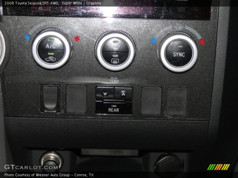 Super White / Graphite 2008 Toyota Sequoia SR5 4WD