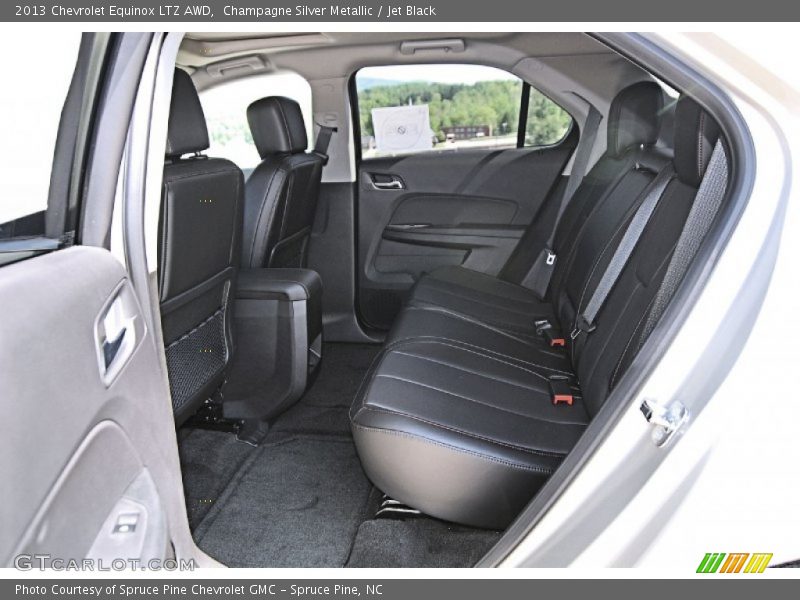 Rear Seat of 2013 Equinox LTZ AWD