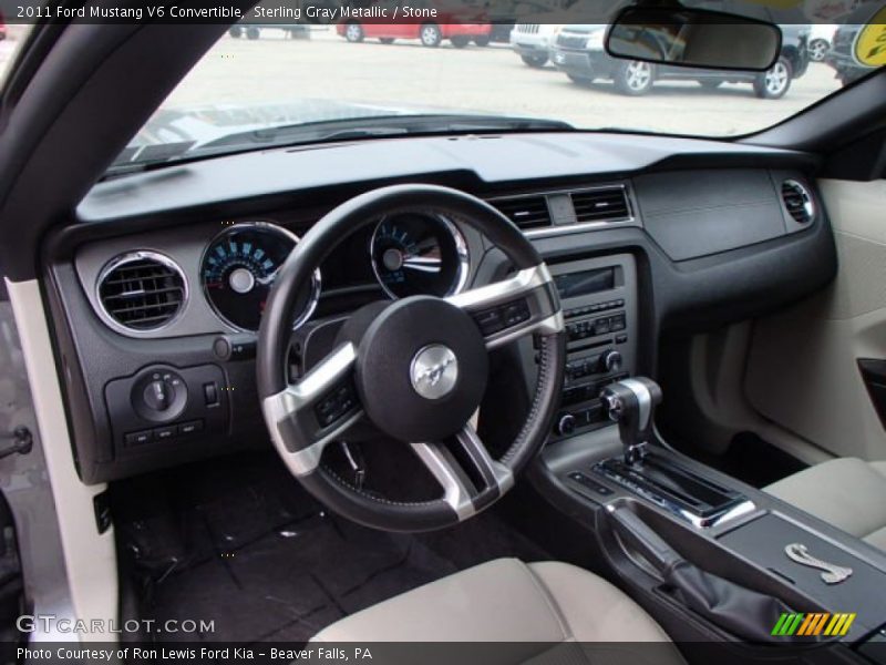 Stone Interior - 2011 Mustang V6 Convertible 