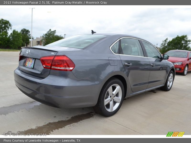 Platinum Gray Metallic / Moonrock Gray 2013 Volkswagen Passat 2.5L SE