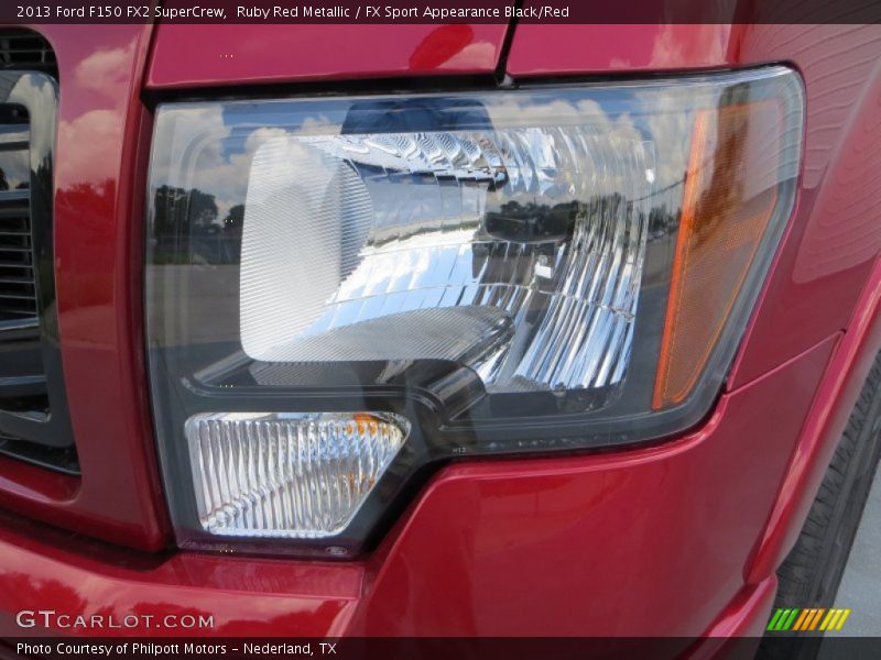 Ruby Red Metallic / FX Sport Appearance Black/Red 2013 Ford F150 FX2 SuperCrew