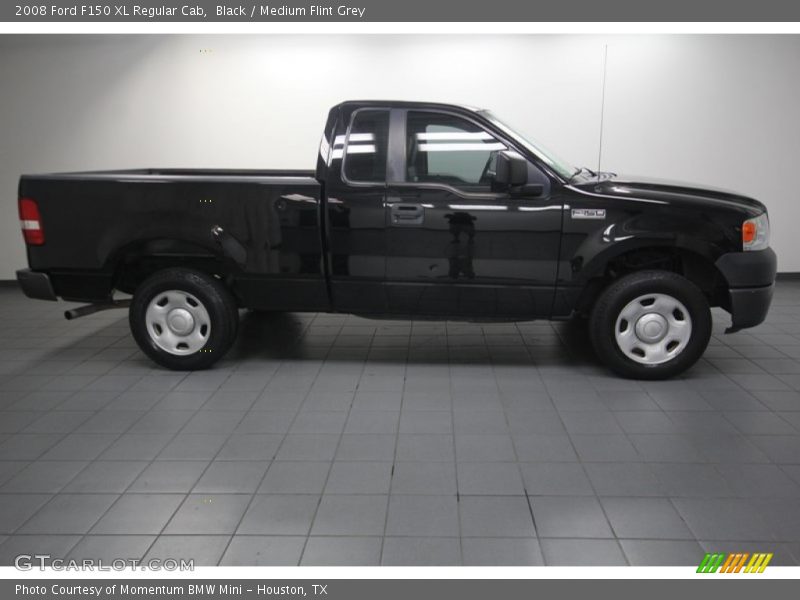Black / Medium Flint Grey 2008 Ford F150 XL Regular Cab