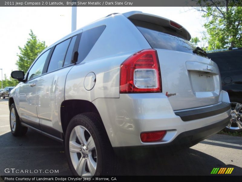Bright Silver Metallic / Dark Slate Gray 2011 Jeep Compass 2.0 Latitude