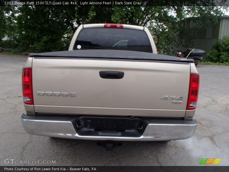 Light Almond Pearl / Dark Slate Gray 2003 Dodge Ram 1500 SLT Quad Cab 4x4