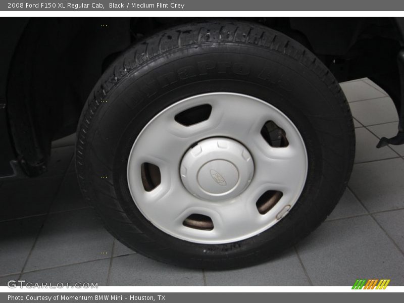 Black / Medium Flint Grey 2008 Ford F150 XL Regular Cab